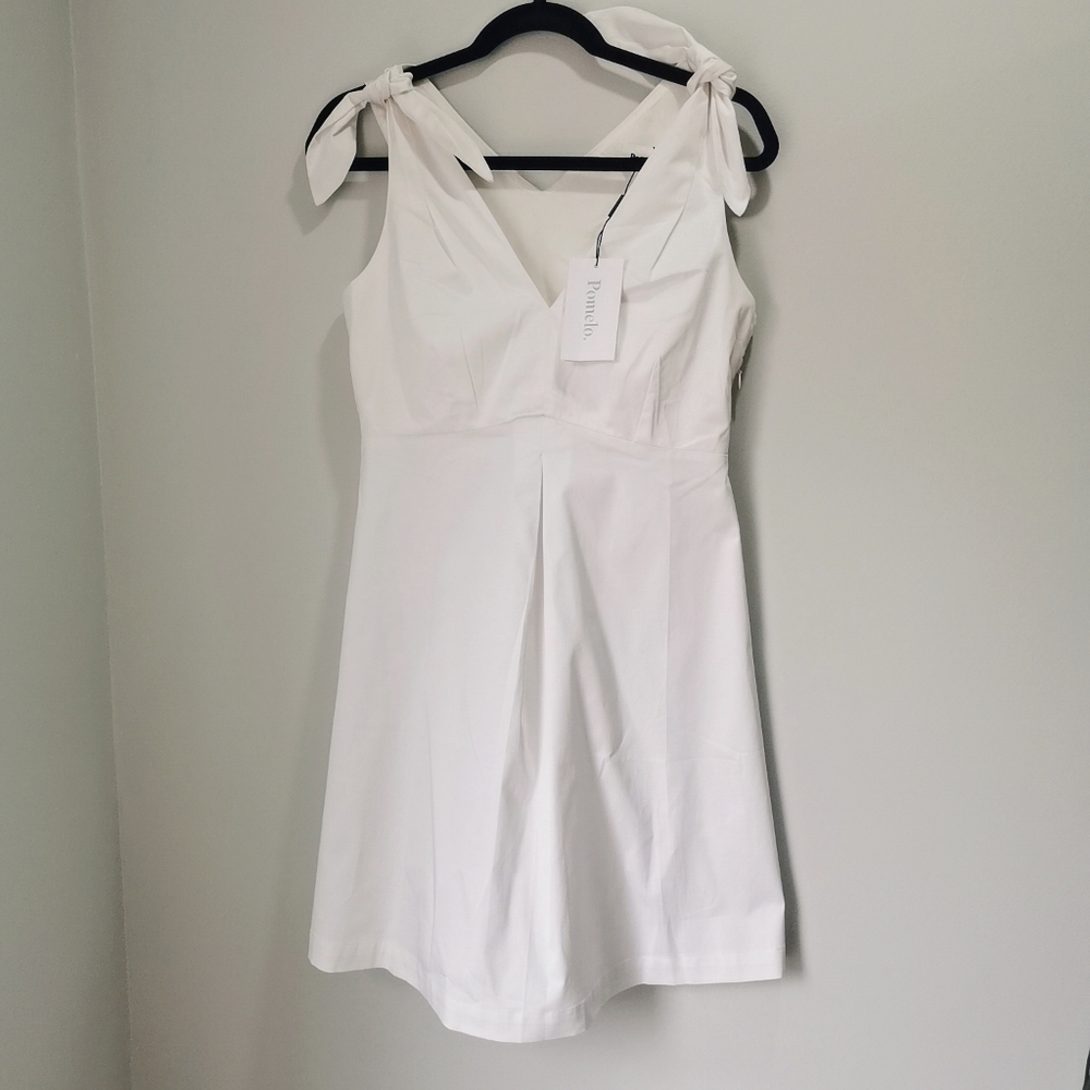 Pomelo bunny tie shoulder Dress
